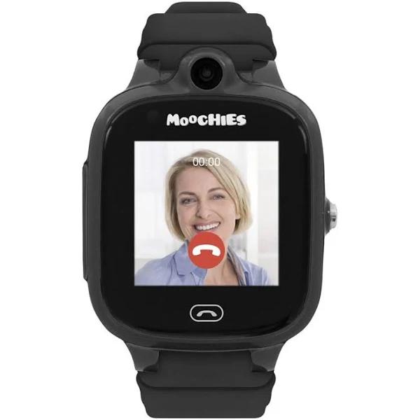 Moochies 4G Smartwatch Phone for Kids (Black)