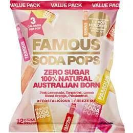 Famous Soda Pops 12 Pack