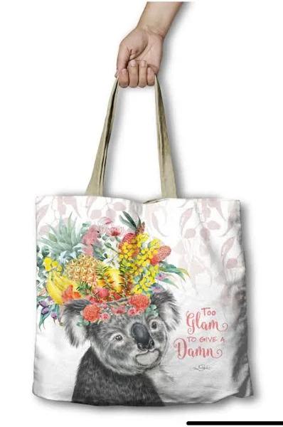 Shopping Bag Lisa Pollock Design Too Glam Koala