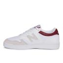 New Balance 480 Sneakers in White & Red