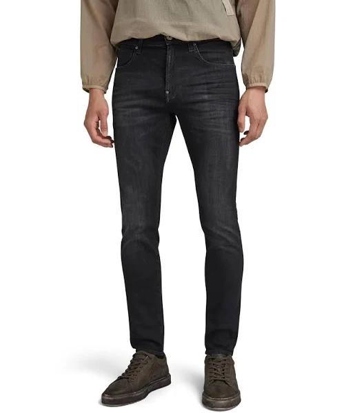 G Star Raw Revend Skinny Jeans Black