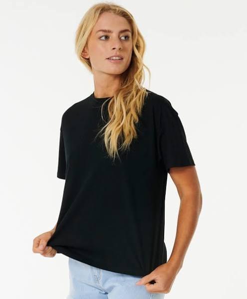 Rip Curl Classic Relaxed Tee. Black Size XS