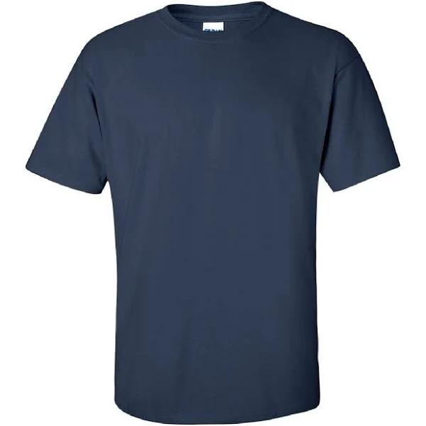 Gildan Mens Ultra Cotton Short Sleeve T-Shirt Navy S