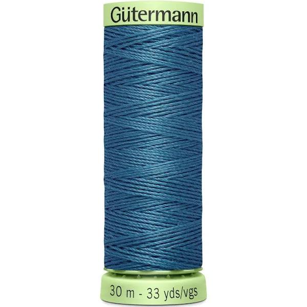 Gutermann Top Stitch Thread: 30m - Blue (903)