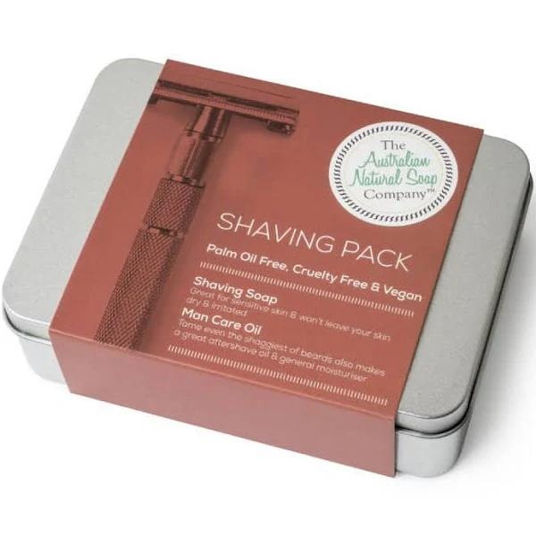 The Australian Natural Soap Co -Shaving Pack