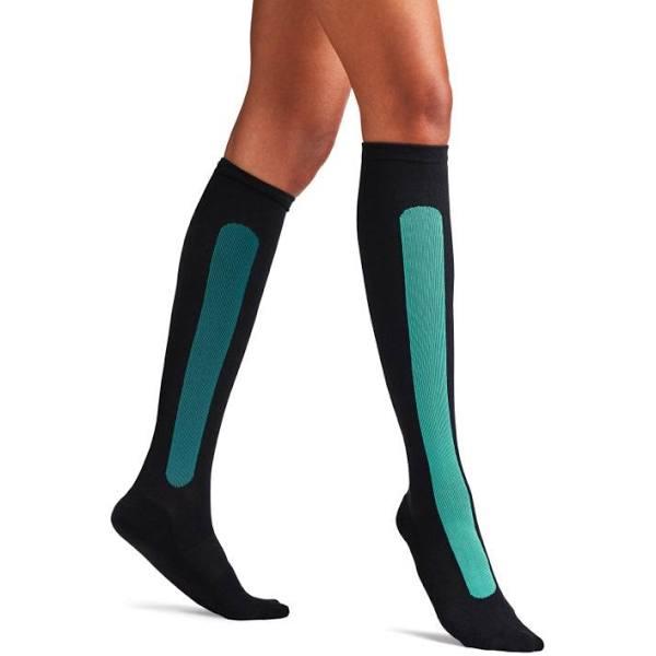 Ostrichpillow Compression Socks Blue Reef & Caribbean Green Medium