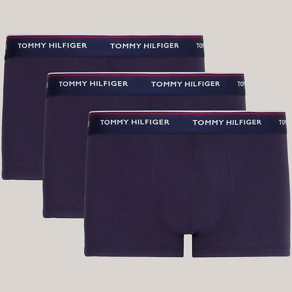 Tommy Hilfiger Men's Low-Rise Cotton Trunks 3 Pack