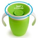 Munchkin 7oz Miracle 360o Trainer Cup With Spoutless Design - Blue