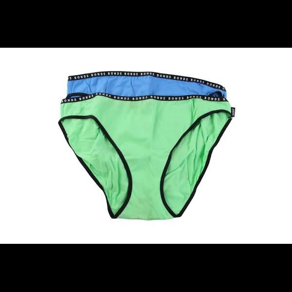 4 Pairs x Bonds Womens Hipster Bikini Underwear Briefs 32K 16 / Pack 32K