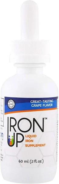 A.C. Grace Company Iron Up Liquid Iron Supplement Grape 2 fl oz (60 ml)