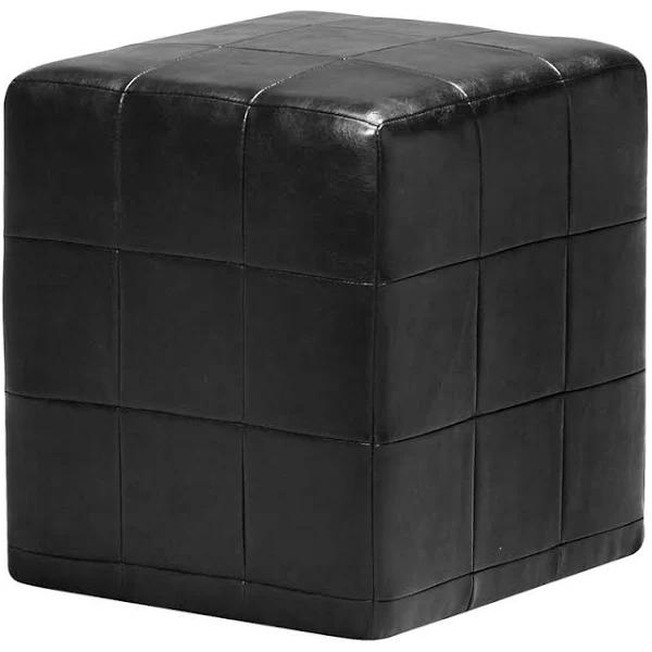 Patch Ottoman Black