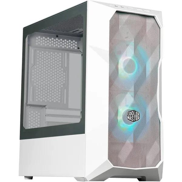 Cooler Master MasterBox TD300 Mini Tower ARGB Mesh Case White