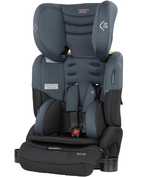 Mothers Choice Kin AP Convertible Booster Seat Titanium Grey