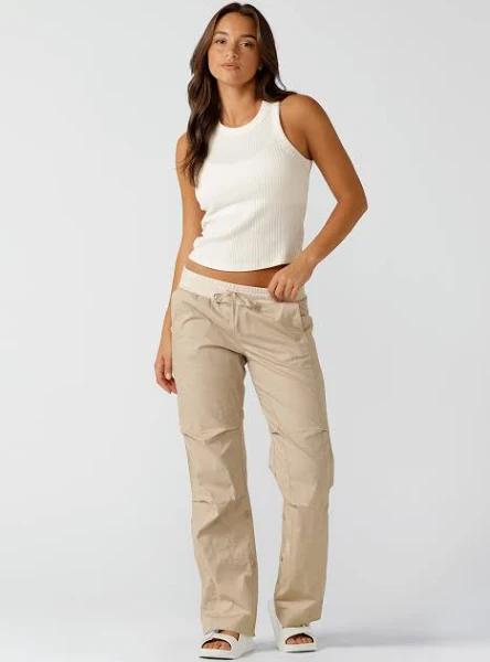 Lorna Jane Womens Flashdance Pant - Off White Off White / XS