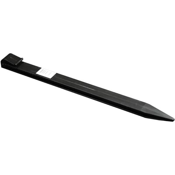 Icon Plastics 380 x 26mm Black Garden Edge Multi Peg