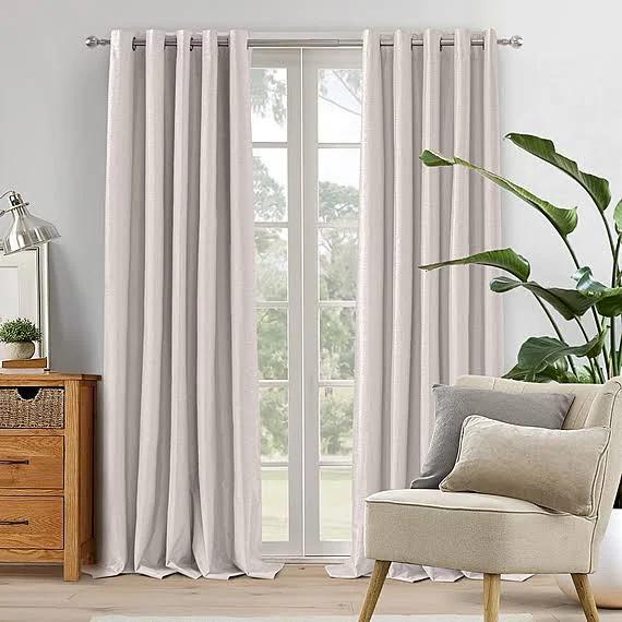 Shemar Set of 2 Blockout Curtain Porcelain by Freedom