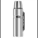 Thermos Stainless King Vacuum Insulated Flask 2L - Matte Black