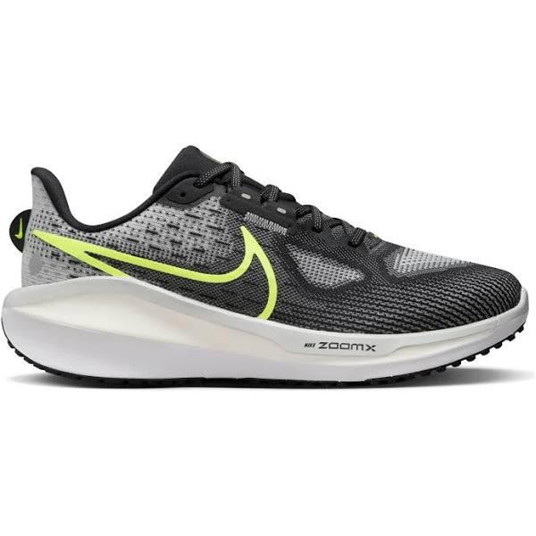 Mens Nike ZoomX Vomero 17, BLACK/VOLT-LT Smoke Grey-White / 12.5