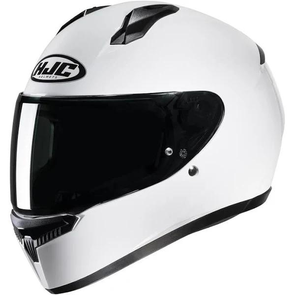 HJC C10 - Gloss White Motorcycle Helmet