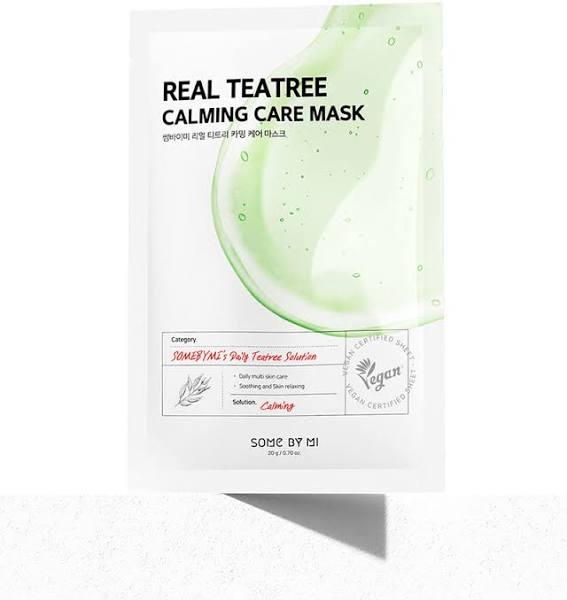 Some by Mi - Real Teatree Calming Care Mask - 1pc