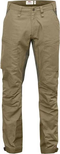 Fjallraven Men's Abisko Lite Trekking Trousers - 54 Long - Sand