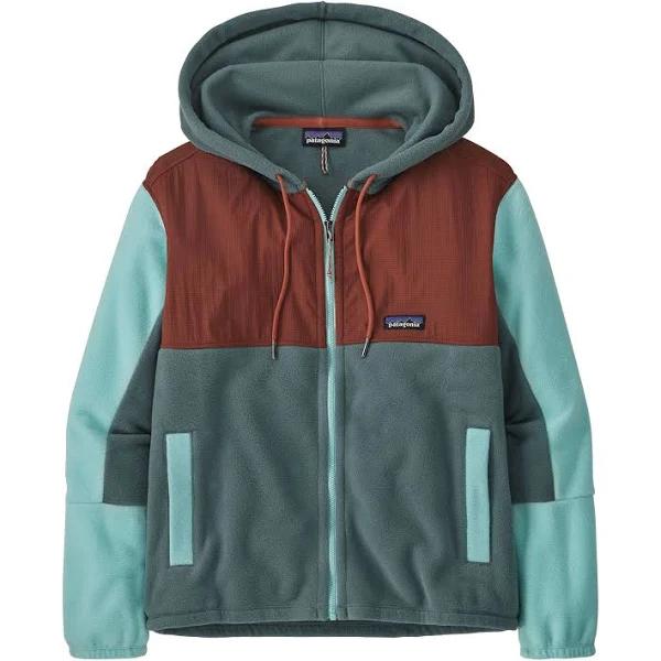 Patagonia Microdini Fleece Hoody (Women's) Nouveau Green / M