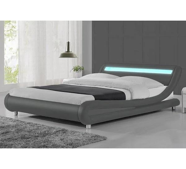 Zuton Double Bed with LED