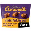 Cadbury Caramello Miniatures Milk Chocolate and Caramel Candy Bars, in