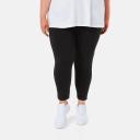 Kmart Curve Crop Leggings-Black Size: 18