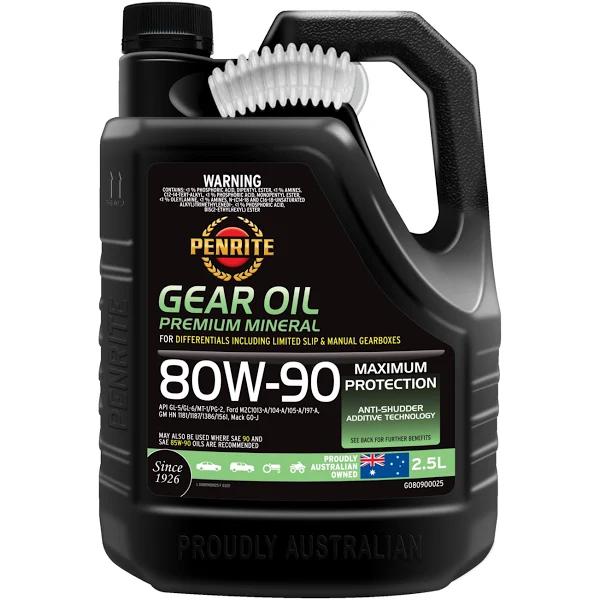 Penrite Gear Oil 80W-90 2.5L - GO80900025