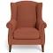 Classic Wing Fabric Occasional Armchair Indian Red by Freedom