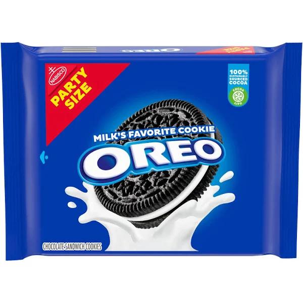 Oreo Cookies, Sandwich, Chocolate, Party Size! - 1 lb 9.5 oz (723 g)