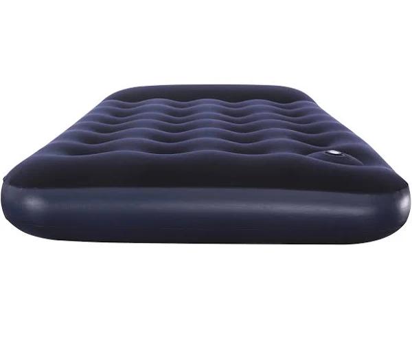 Bestway Inflatable Flocked Airbed with Built-in Foot Pump 188x99x28 cm