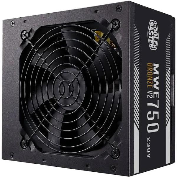 Cooler Master MWE V2 750W 80 Plus Bronze Power Supply Black