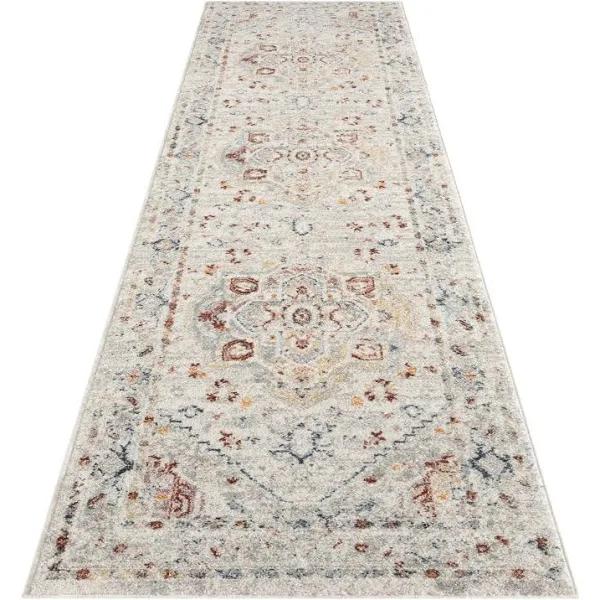 Amora Cream Rug - 80 x 300cm