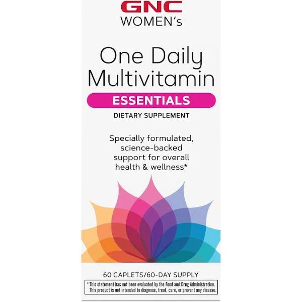 GNC Women's Essentials One Daily Multivitamin, 60 Tablets, Complete