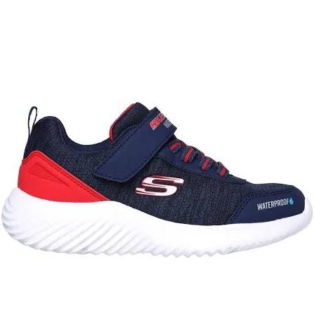 Skechers Bounder Dripper Drop Trainers Blue EU 34 Boy