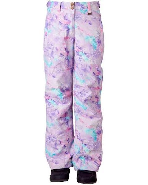 Rojo Girl's Snow BF4EVA Pants - Sarek Print - 12 - AfterPay & zipPay Available