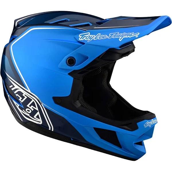 Troy Lee Designs D4 Composite Helmet Shadow Blue