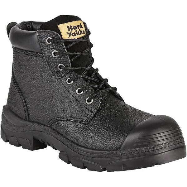 Hard Yakka Black Gravel Safety Boot - Size 14