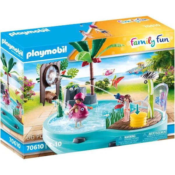 Playmobil - Small Pool With Water Sprayer 70610