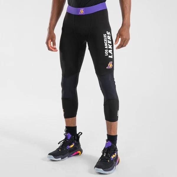 Decathlon - Tarmak Men's/Women's Basketball 3/4 Leggings 500 - NBA Los Angeles Lakers | Buy Online with AfterPay & Zip