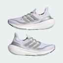 Adidas Ultraboost Light Shoes White / Silver Metallic / Grey 9 - Women Running Trainers