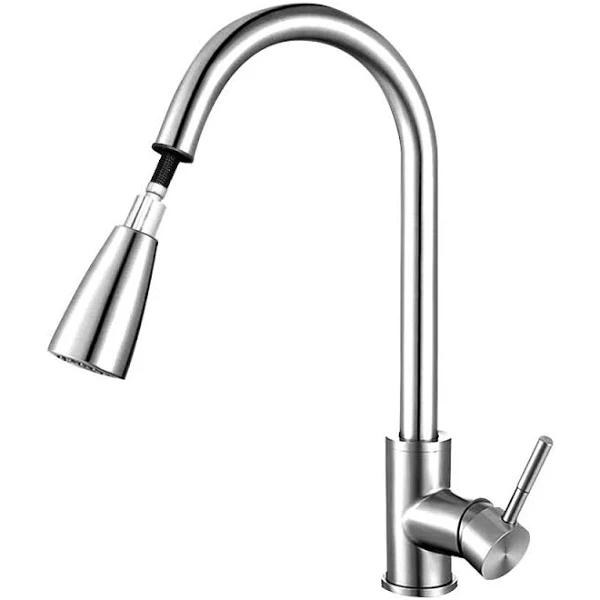 Cefito - Pull-out Mixer Faucet Tap - Silver