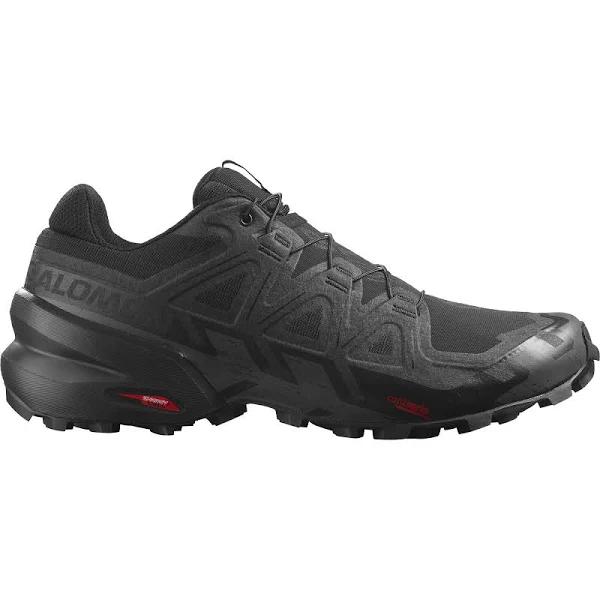 Salomon Speedcross 6 Wide Men's Shoe US 9.5 Black Black Phantom