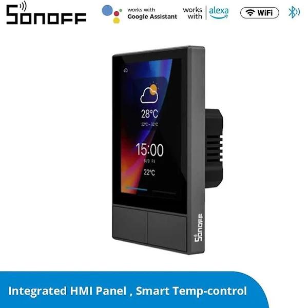 Sonoff Nspanel Smart Scene Wall Switch Ewelink App Control HMI All-in-One Black Nspanel US