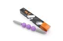 TopYoga 3 Balls Trigger Point Muscle Massage Stick Spikey Therapy Roller (Purple)