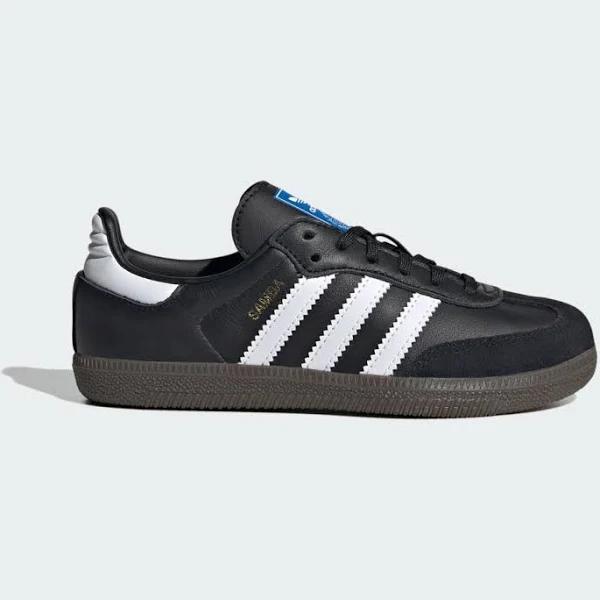 adidas-Samba OG Shoes Kids-Kids-Core Black / Cloud White / Gum-11K