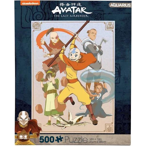 Aquarius Puzzle Avatar The Last Airbender Cast Puzzle 500 Pieces