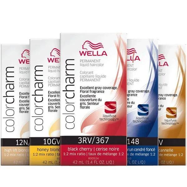 Wella 1.42 oz Color Charm Permanent Liquid Hair Color - 7NN Intense Medium Blonde